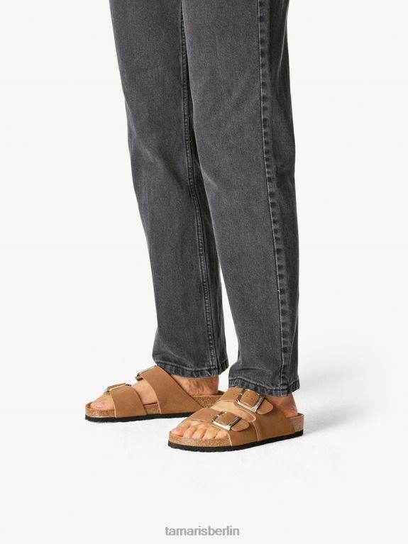 de Tamaris Frauen Pantolette - Braun/Cognac-Nubuk 0LHV4413 Schuhe