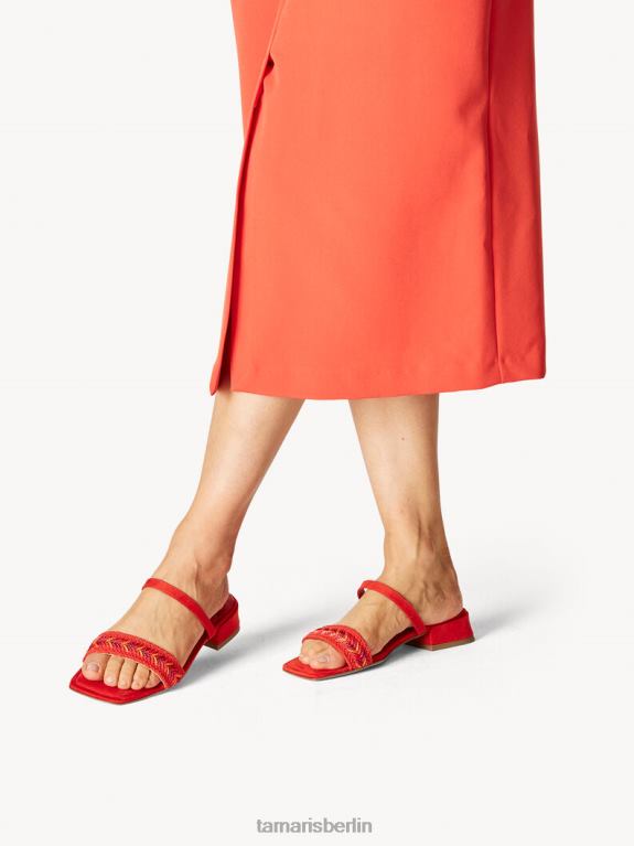de Tamaris Frauen Pantolette - Orange/Feuer 0LHV4478 Schuhe