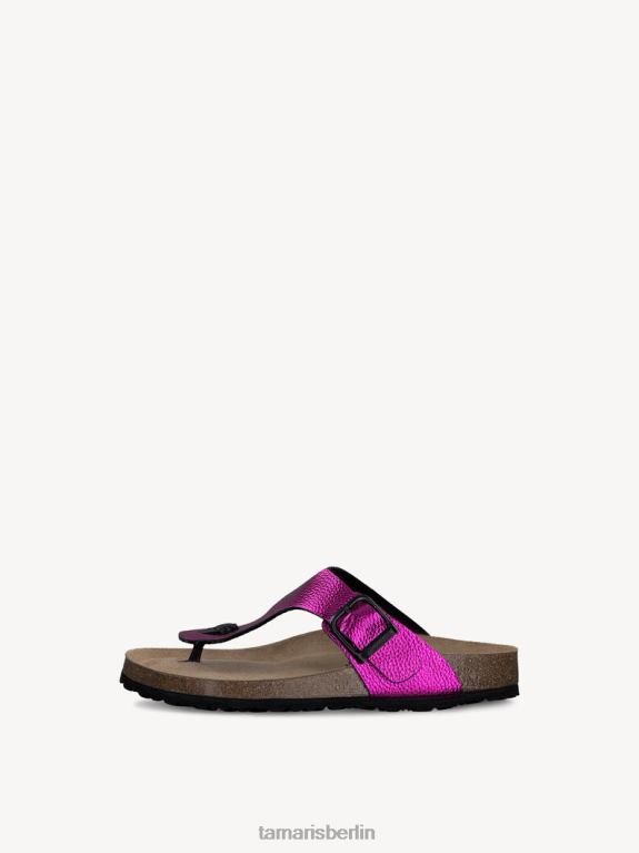 de Tamaris Frauen Pantolette - Pink/Fuxia met. str 0LHV41358 Schuhe