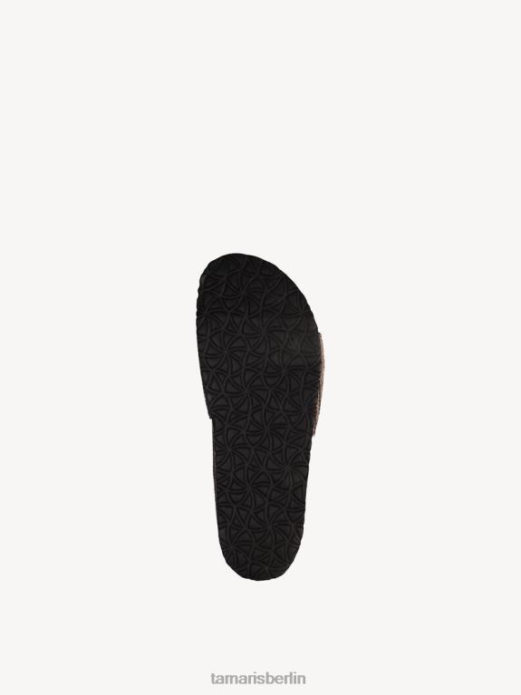 de Tamaris Frauen Pantolette - Schwarz/Juteschwarz 0LHV4280 Schuhe