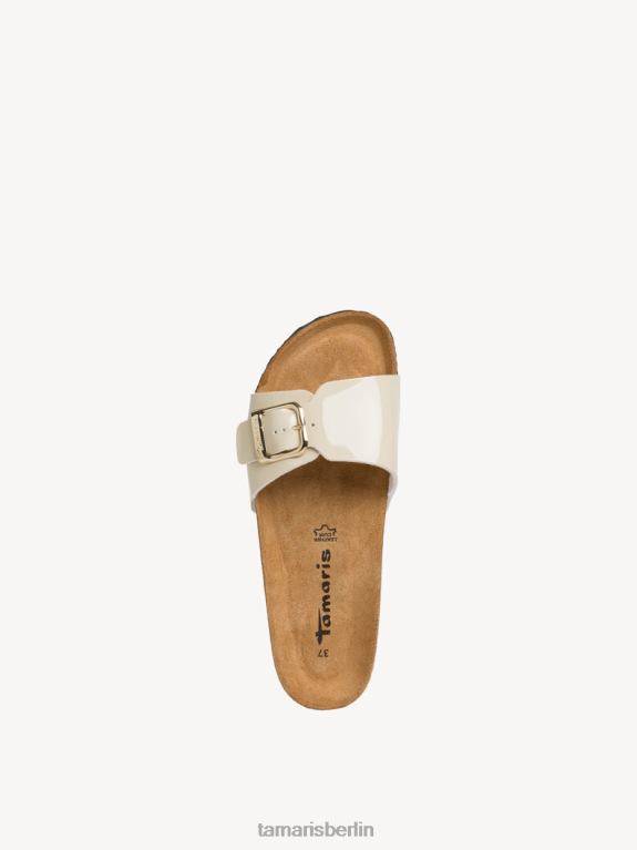 de Tamaris Frauen Pantolette – beige/nackter Lack 0LHV41363 Schuhe