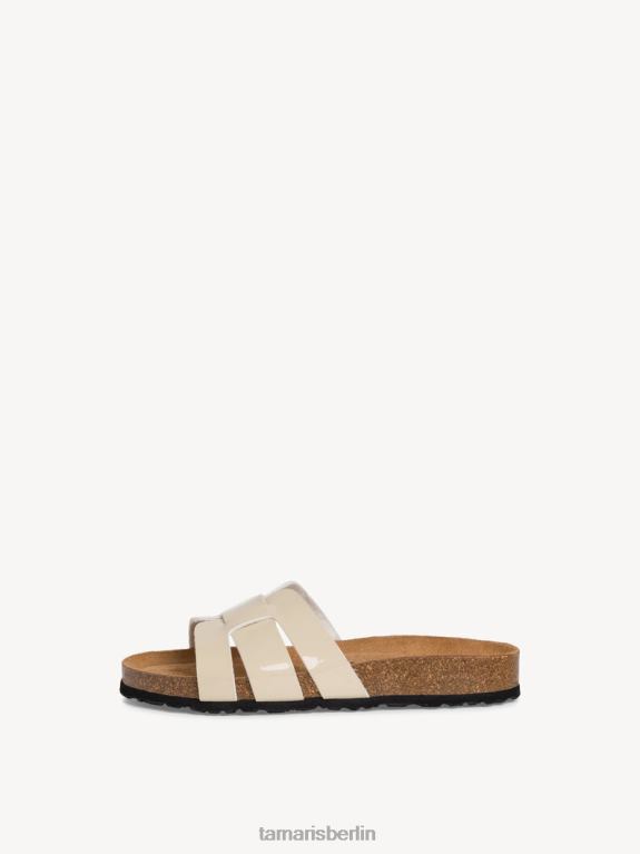 de Tamaris Frauen Pantolette – beige/nackter Lack 0LHV41376 Schuhe
