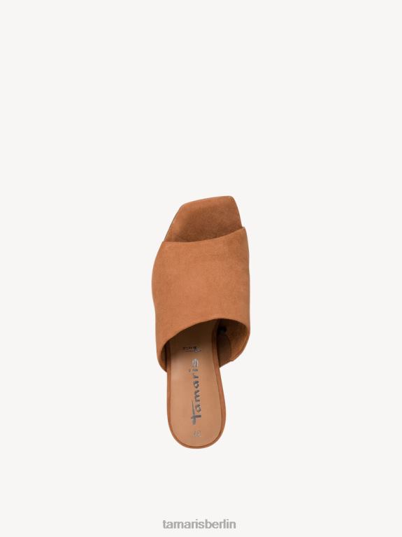 de Tamaris Frauen Pantolette - braun/cognac 0LHV41593 Schuhe