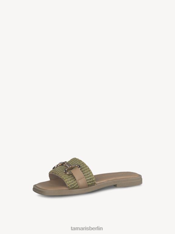 de Tamaris Frauen Pantolette - grün/oliv 0LHV4731 Schuhe