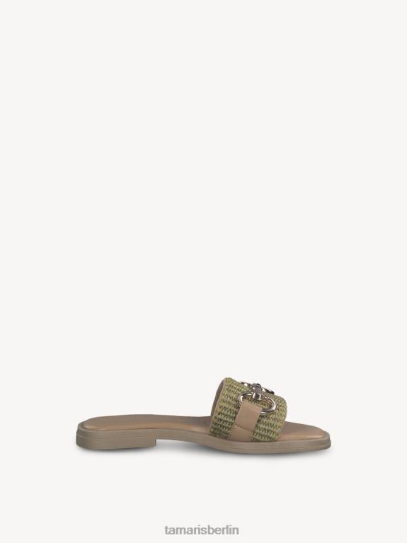 de Tamaris Frauen Pantolette - grün/oliv 0LHV4731 Schuhe