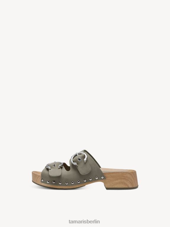 de Tamaris Frauen Pantolette - grün/pistazie 0LHV41140 Schuhe