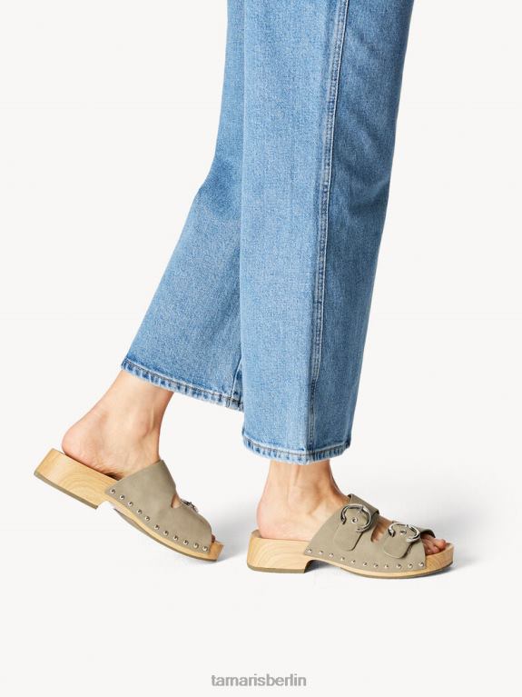 de Tamaris Frauen Pantolette - grün/pistazie 0LHV41140 Schuhe