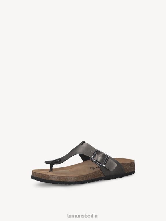 de Tamaris Frauen Pantolette - grau/anthrazit 0LHV42287 Schuhe