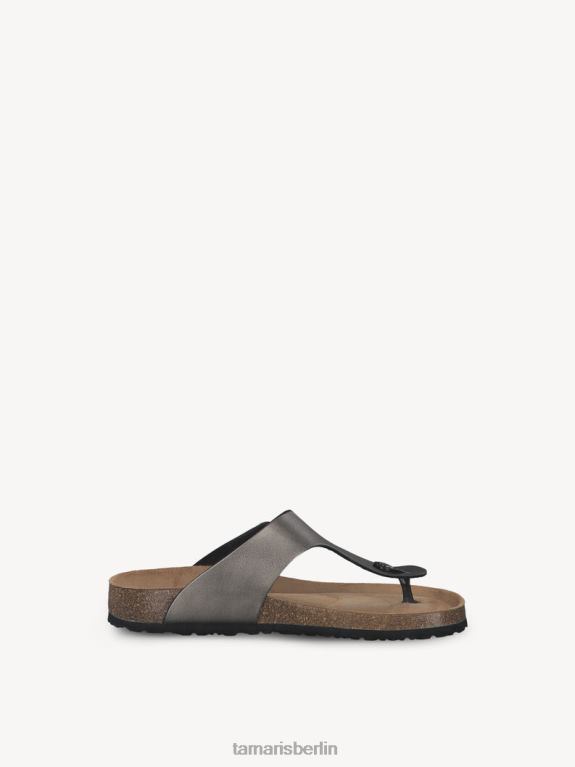 de Tamaris Frauen Pantolette - grau/anthrazit 0LHV42287 Schuhe