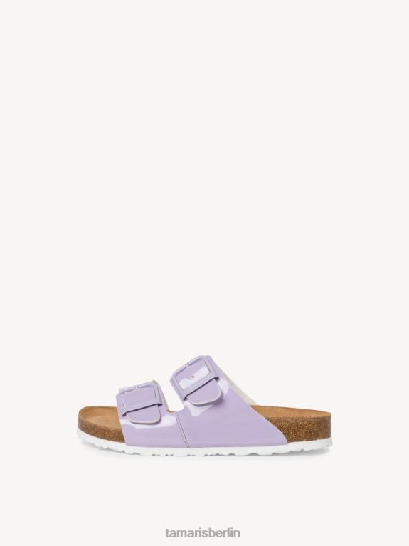de Tamaris Frauen Pantolette - lila/lila Lack 0LHV4366 Schuhe