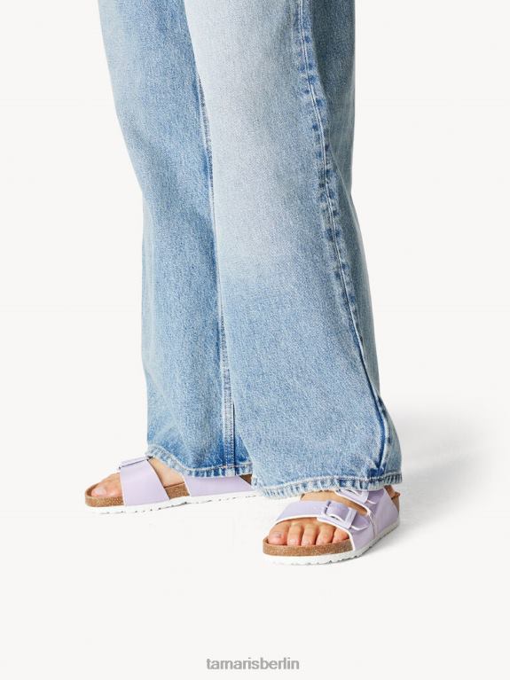 de Tamaris Frauen Pantolette - lila/lila Lack 0LHV4366 Schuhe