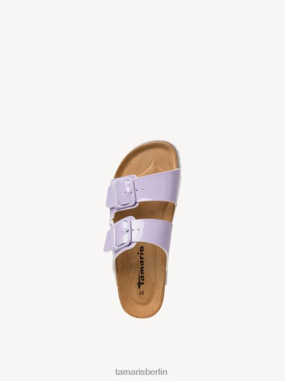 de Tamaris Frauen Pantolette - lila/lila Lack 0LHV4366 Schuhe