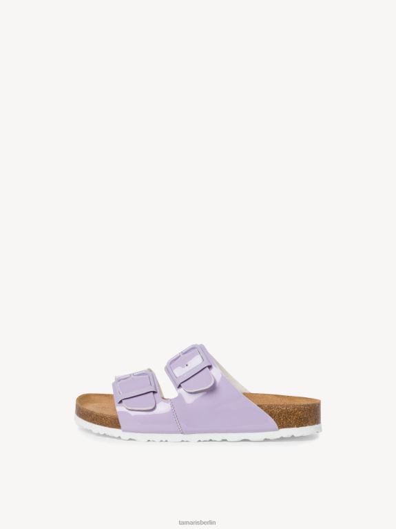 de Tamaris Frauen Pantolette - lila/lila Lack 0LHV4366 Schuhe
