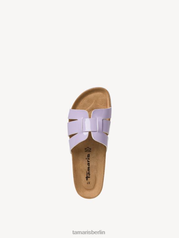 de Tamaris Frauen Pantolette - lila/lila Lack 0LHV4405 Schuhe