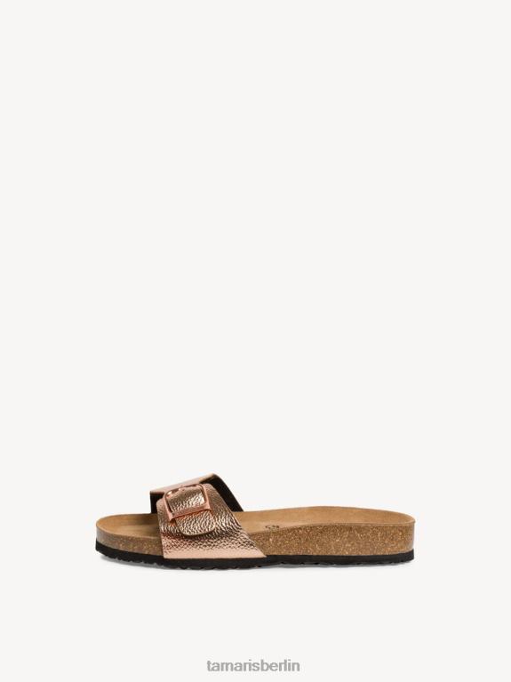 de Tamaris Frauen Pantolette - metallic/roségold stru 0LHV4237 Schuhe