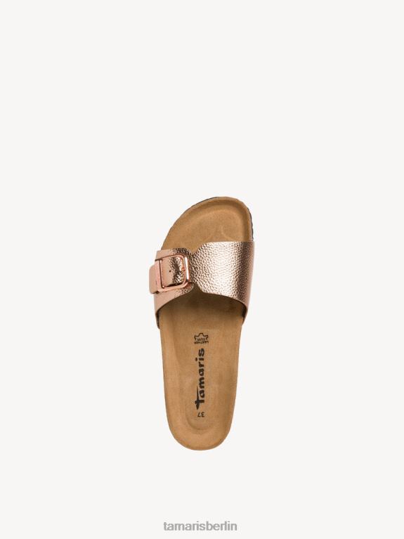 de Tamaris Frauen Pantolette - metallic/roségold stru 0LHV4237 Schuhe