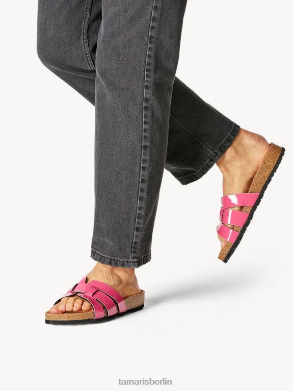 de Tamaris Frauen Pantolette - rosa/rosa Lack 0LHV41356 Schuhe