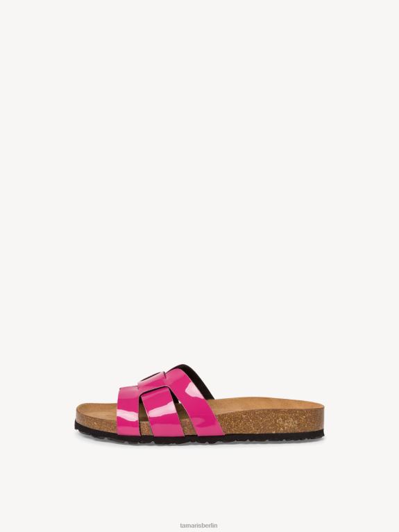 de Tamaris Frauen Pantolette - rosa/rosa Lack 0LHV41356 Schuhe