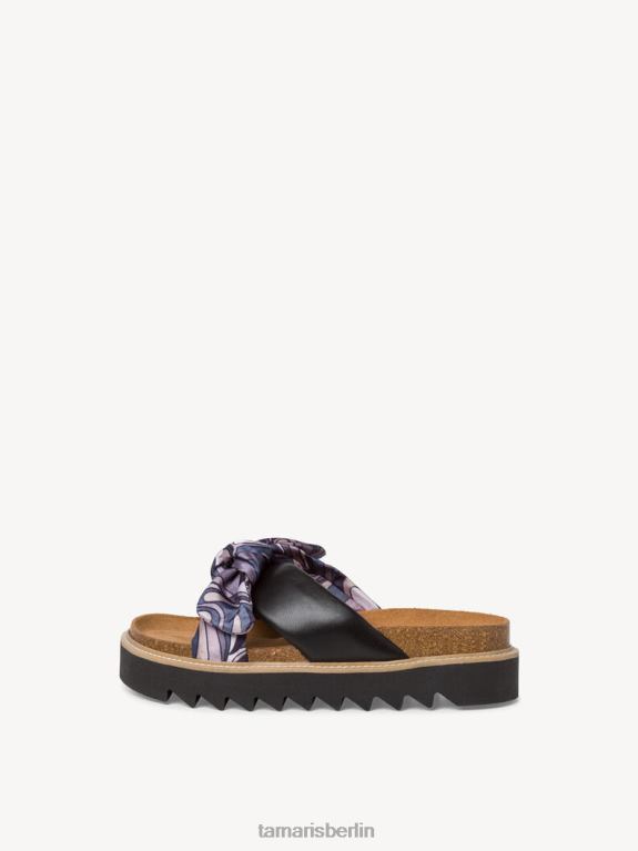 de Tamaris Frauen Pantolette - schwarz/schwarzer Kamm 0LHV411 Schuhe