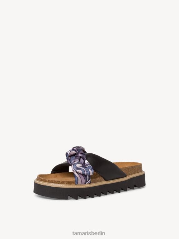 de Tamaris Frauen Pantolette - schwarz/schwarzer Kamm 0LHV411 Schuhe