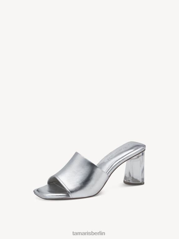 de Tamaris Frauen Pantoletten – Metallic/Silber 0LHV4757 Schuhe