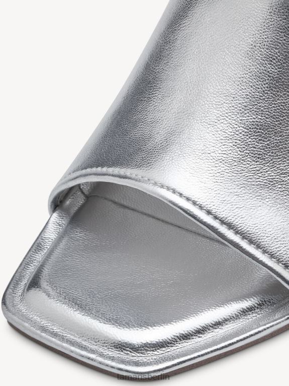 de Tamaris Frauen Pantoletten – Metallic/Silber 0LHV4757 Schuhe