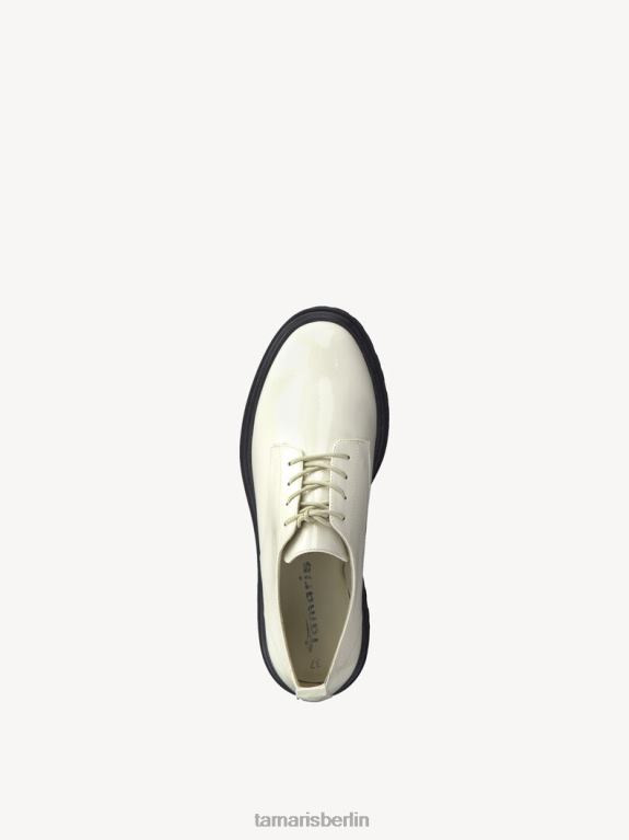 de Tamaris Frauen Halbschuhe - Beige/Elfenbein Lack 0LHV4682 Schuhe