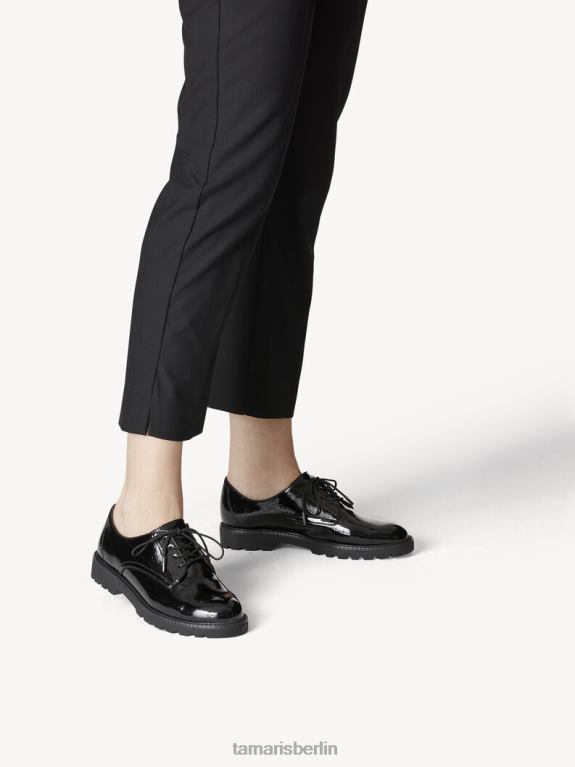 de Tamaris Frauen Halbschuhe - schwarz/schwarz Pat 0LHV42201 Schuhe