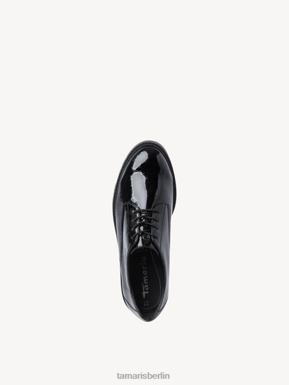 de Tamaris Frauen Halbschuhe - schwarz/schwarz Pat 0LHV42201 Schuhe