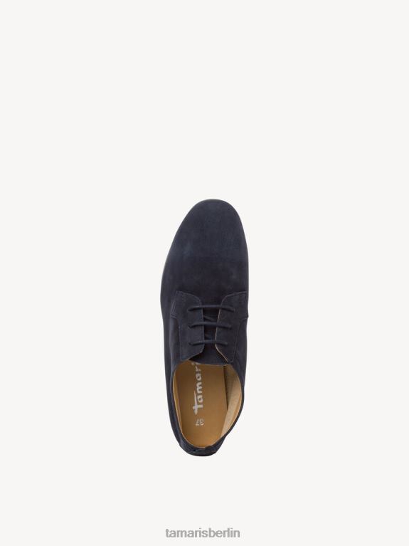 de Tamaris Frauen Lederhalbschuhe - Blau/Marine 0LHV41800 Schuhe