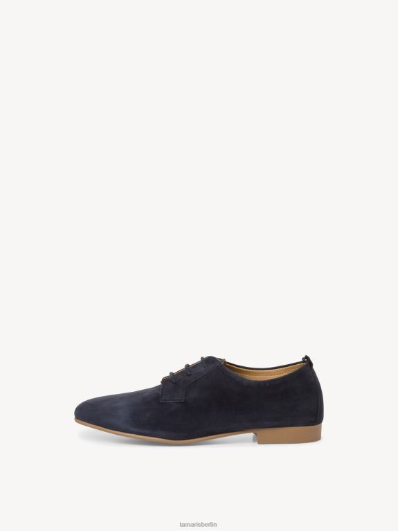 de Tamaris Frauen Lederhalbschuhe - Blau/Marine 0LHV41800 Schuhe