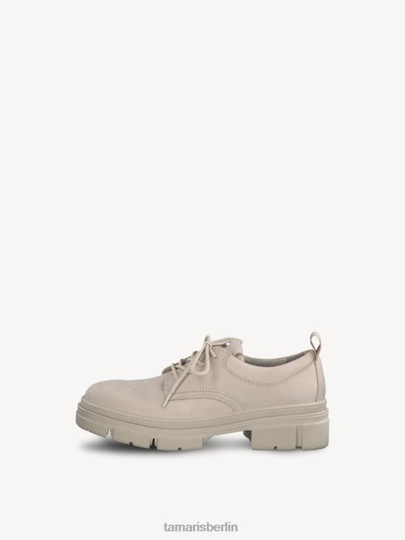 de Tamaris Frauen Lederhalbschuhe - Braun/Antilope 0LHV41565 Schuhe