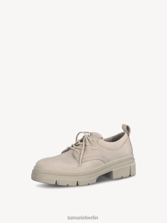 de Tamaris Frauen Lederhalbschuhe - Braun/Antilope 0LHV41565 Schuhe