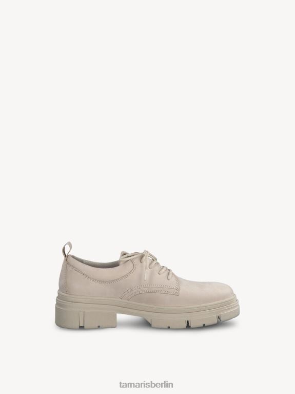de Tamaris Frauen Lederhalbschuhe - Braun/Antilope 0LHV41565 Schuhe
