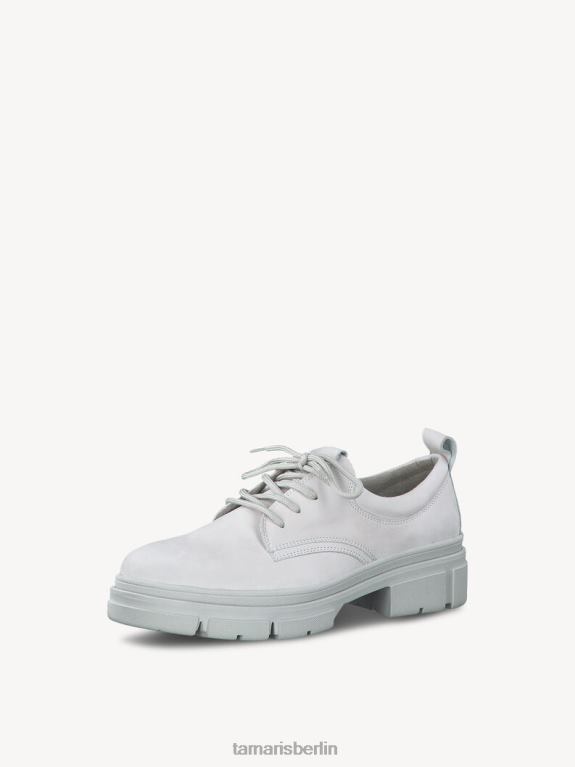 de Tamaris Frauen Lederhalbschuhe - Grau/Softgrau 0LHV41227 Schuhe