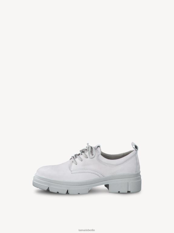 de Tamaris Frauen Lederhalbschuhe - Grau/Softgrau 0LHV41227 Schuhe