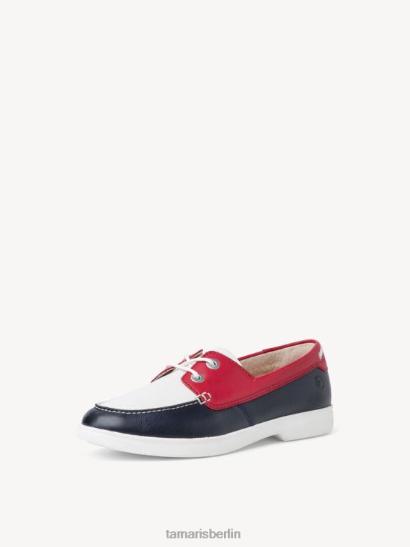 de Tamaris Frauen Lederhalbschuhe - blau/navy kammfarben 0LHV42254 Schuhe