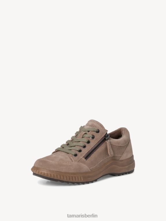 de Tamaris Frauen Lederhalbschuhe - braun/taupe 0LHV41599 Schuhe