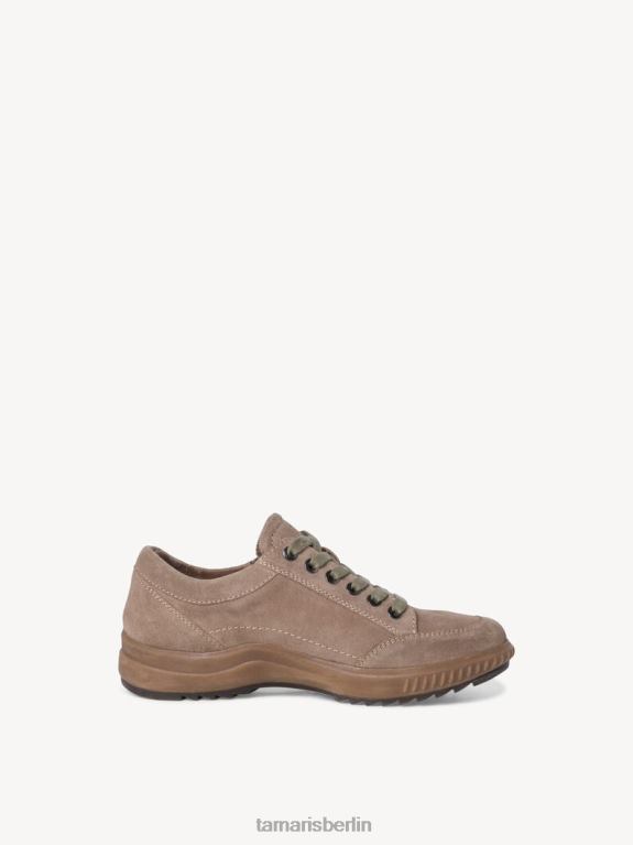 de Tamaris Frauen Lederhalbschuhe - braun/taupe 0LHV41599 Schuhe