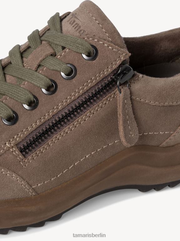 de Tamaris Frauen Lederhalbschuhe - braun/taupe 0LHV41599 Schuhe