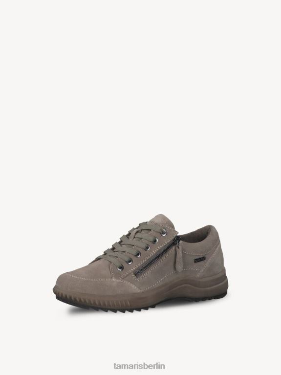 de Tamaris Frauen Lederhalbschuhe - braun/taupe 0LHV41805 Schuhe
