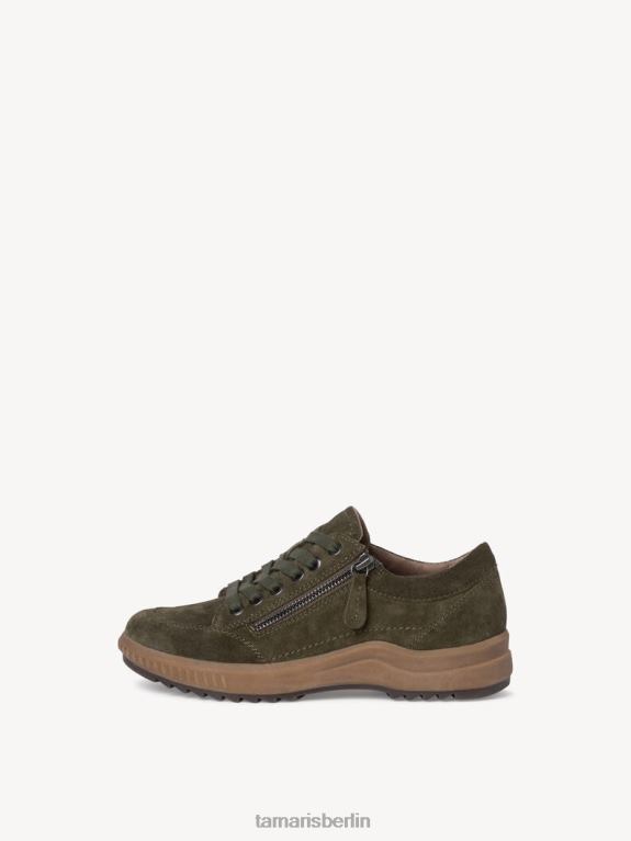 de Tamaris Frauen Lederhalbschuhe - grün/khaki 0LHV42068 Schuhe