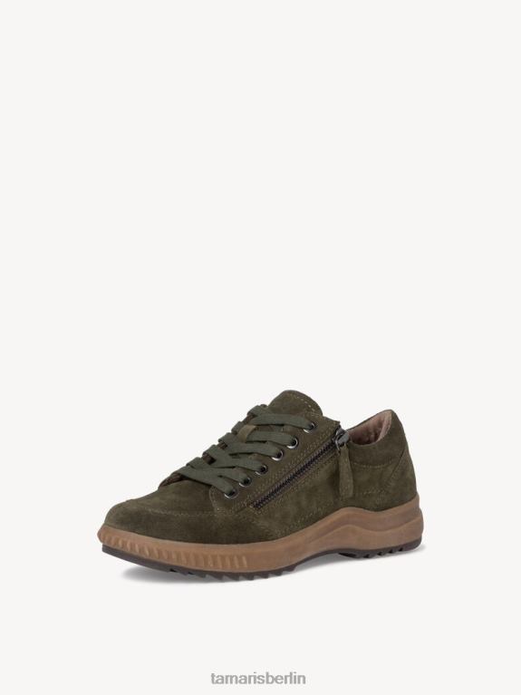 de Tamaris Frauen Lederhalbschuhe - grün/khaki 0LHV42068 Schuhe