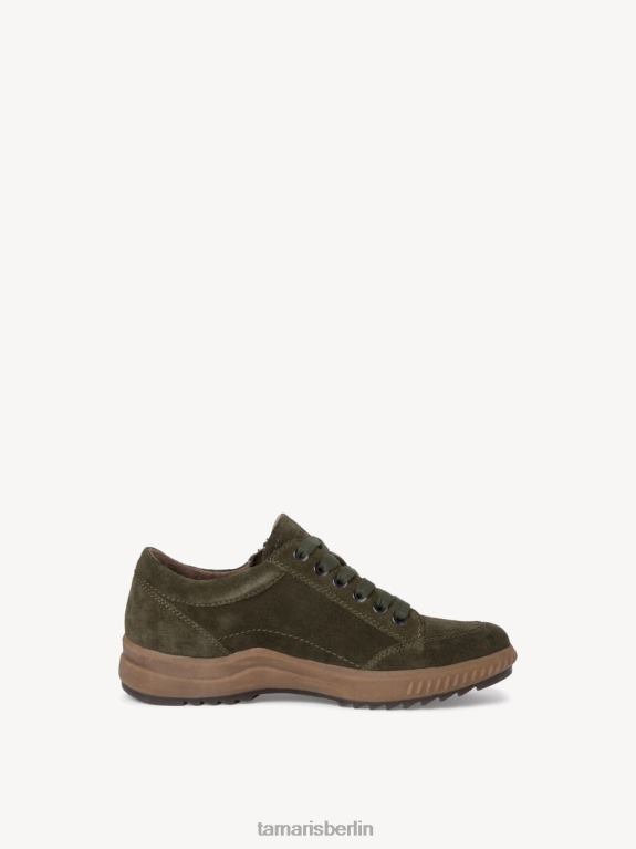 de Tamaris Frauen Lederhalbschuhe - grün/khaki 0LHV42068 Schuhe