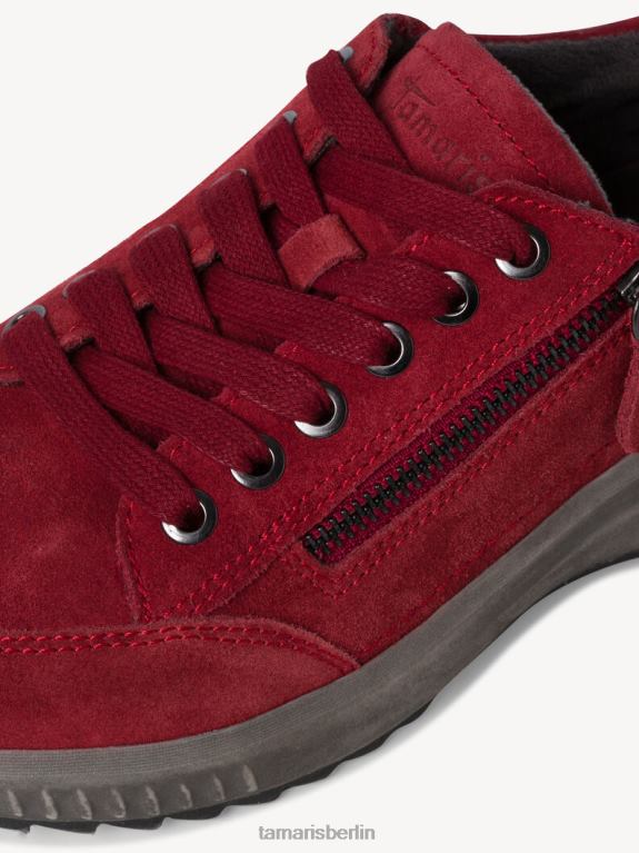 de Tamaris Frauen Lederhalbschuhe - rot/feuer 0LHV41394 Schuhe