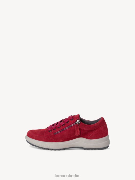 de Tamaris Frauen Lederhalbschuhe - rot/feuer 0LHV42067 Schuhe