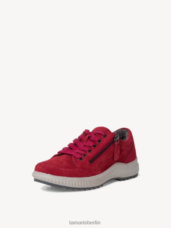 de Tamaris Frauen Lederhalbschuhe - rot/feuer 0LHV42067 Schuhe