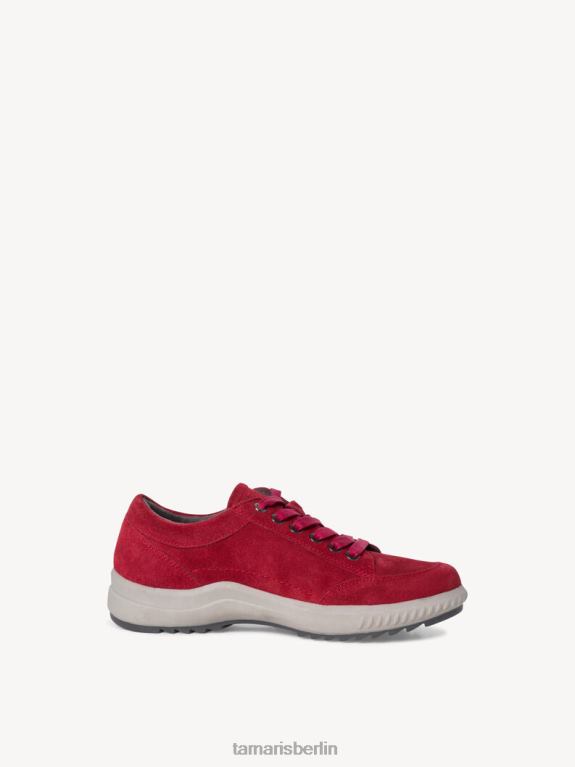 de Tamaris Frauen Lederhalbschuhe - rot/feuer 0LHV42067 Schuhe