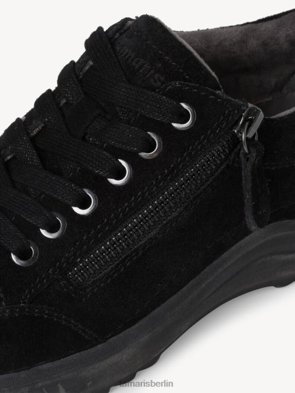 de Tamaris Frauen Lederhalbschuhe - schwarz 0LHV41868 Schuhe