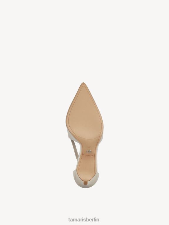 de Tamaris Frauen Lederpumps - Beige/Elfenbein 0LHV4159 Schuhe
